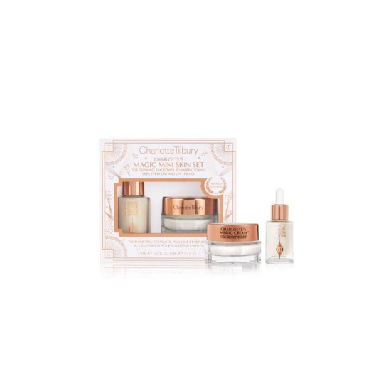 Набор для лица (увлажняющий крем и сыворотка) Charlotte Tilbury Magic Mini Skin Set 8ml+15ml
