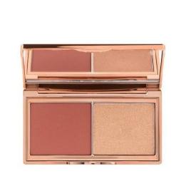 Палітра для обличчя CHARLOTTE TILBURY  HOLLYWOOD Blush & Glow Glide Palette 7.5g у відтінку: TAN-DEEP