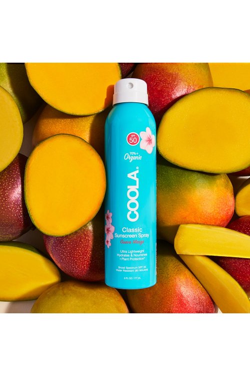 Сонцезахисний спрей для тіла “Гуава-Манго” SPF 50 COOLA Classic Body Sunscreen Spray Guava Mango, 177 ml														
