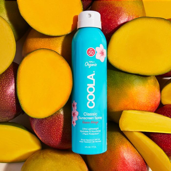 Сонцезахисний спрей для тіла “Гуава-Манго” SPF 50 COOLA Classic Body Sunscreen Spray Guava Mango, 177 ml														