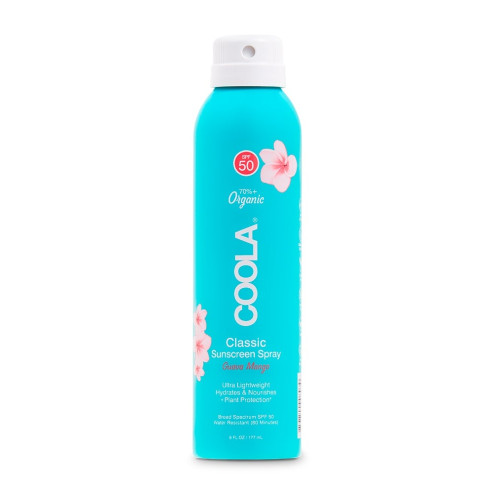 Сонцезахисний спрей для тіла “Гуава-Манго” SPF 50 COOLA Classic Body Sunscreen Spray Guava Mango, 177 ml														