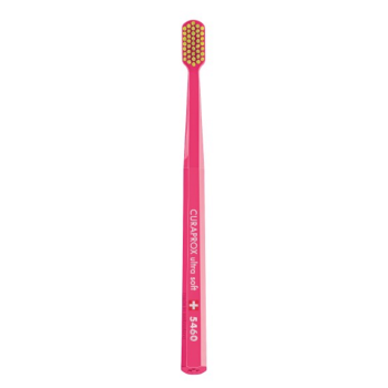 Зубна щітка Curaprox 5460 Ultra Soft (Рожевий/Салатовий)