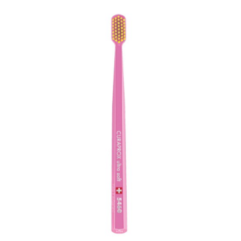 Зубная щетка Curaprox 5460 Ultra Soft (Розовый/Желтый)