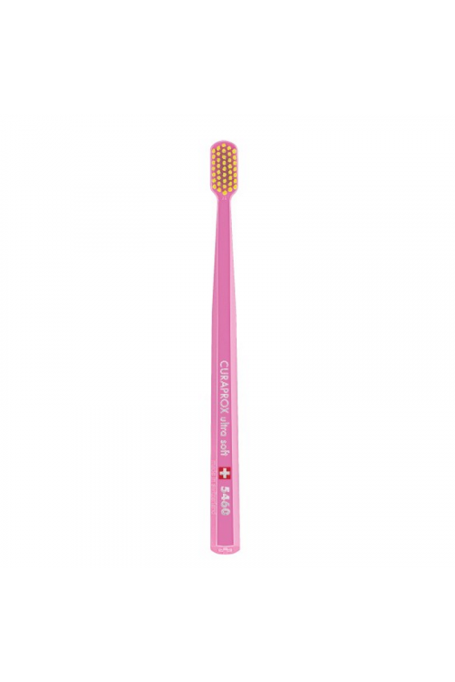 Зубна щітка Curaprox 5460 Ultra Soft (Рожевий/Жовтий)