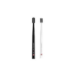 Набор зубных щеток Curaprox White is Black Duo (2 шт.)