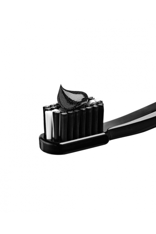 Набір Відбілююча зубна паста Curaprox BLACK IS WHITE 10ml + Зубна щітка ULTRA SOFT CS5460