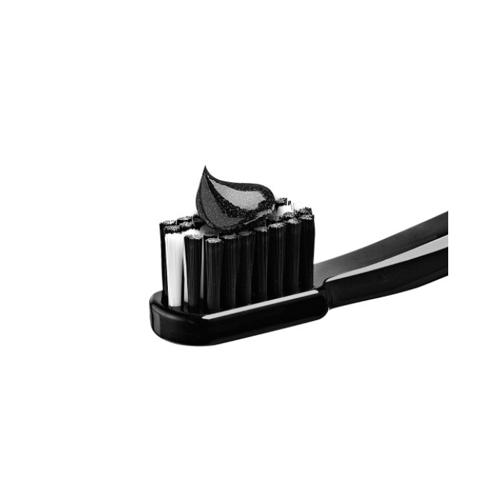 Набор отбеливающая зубная паста Curaprox BLACK IS WHITE 10ml + Зубная щетка ULTRA SOFT CS5460