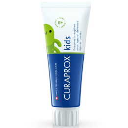 Детская зубная паста с фтором Curaprox Kids с 6-х лет МЯТА 60 мл