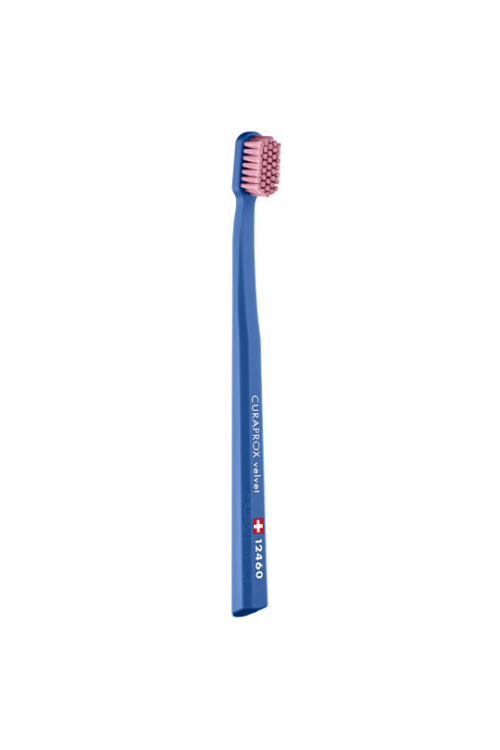 Зубна щітка Curaprox CS 12460 Velvet (Синій+Рожевий)