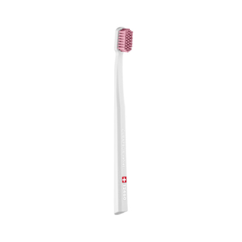 Зубна щітка Curaprox CS 12460 Velvet (Білий+Бордо)
