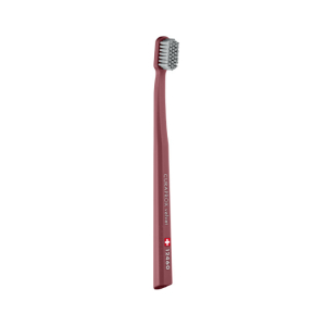 Зубная щетка Curaprox CS 12460 Velvet (Темно-красный+Серый)