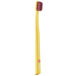 Зубная щетка Curaprox CS 12460 Velvet (Желтый+Бордо)