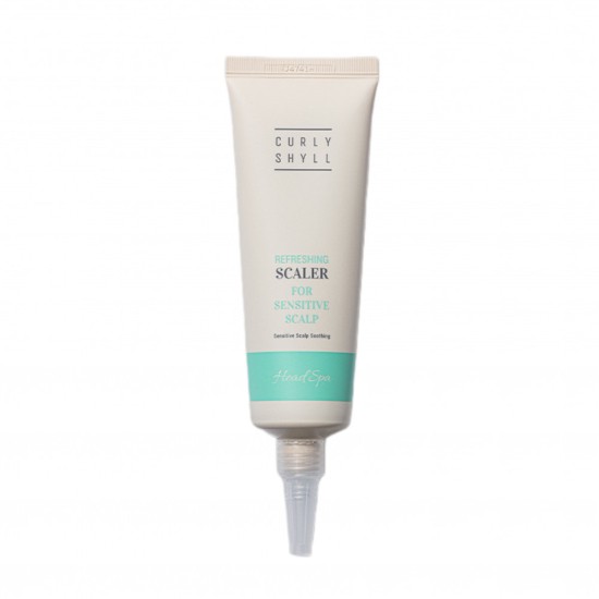 Очищаючий пілінг для чутливої шкіри голови CURLYSHYLL  REFRESHING SCALER for Sensitive Scalp 120 мл 