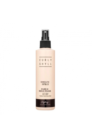 Фіксуючий спрей для волосся CURLYSHYLL Shine & Fix Spray 240мл