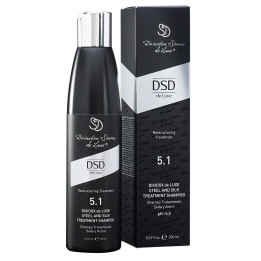 Восстанавливающий шампунь DSD Dixidox DeLuxe Steel and Silk Treatment Shampoo 5.1 200 мл