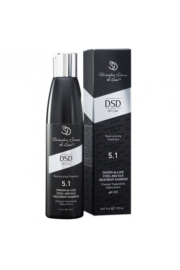 DSD Відновлюючий шампунь DSD Dixidox DeLuxe Steel and Silk Treatment Shampoo 5.1 200 мл