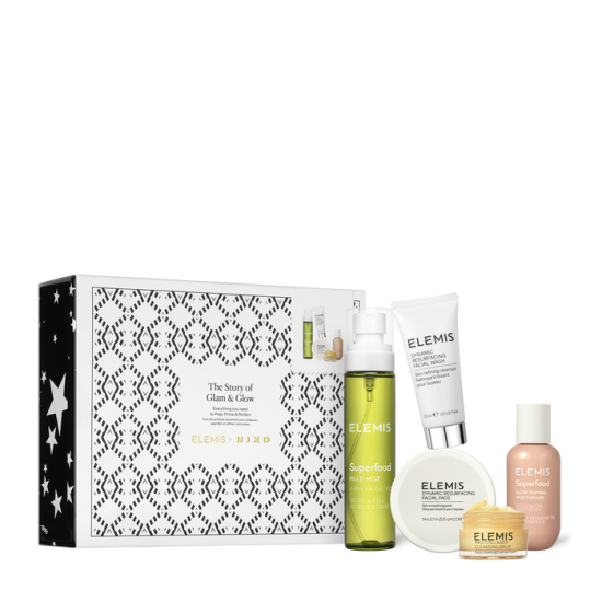 ELEMIS Дизайнерський набір Гламур та Сяяння шкіри - ELEMIS x RIXO The Story of Glam & Glow Gift Set