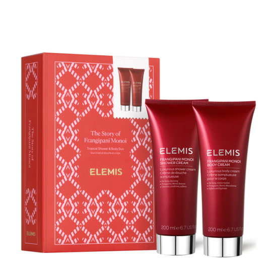 ELEMIS Вишуканий тропічний дует для душу та тіла Франжипані Моної - The Story of Frangipani Monoi Gi