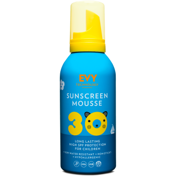 Солнцезащитный мусс для малышей и детей EVY Technology Sunscreen Mousse Kids SPF 30, 150 мл