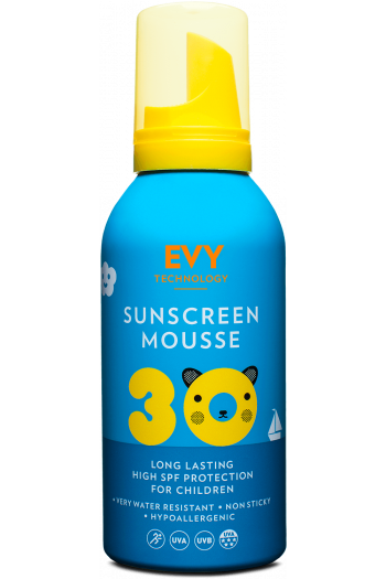 EVY Сонцезахисний мус для дітей та немовлят EVY Technology Sunscreen Mousse Kids SPF 30, 150 мл