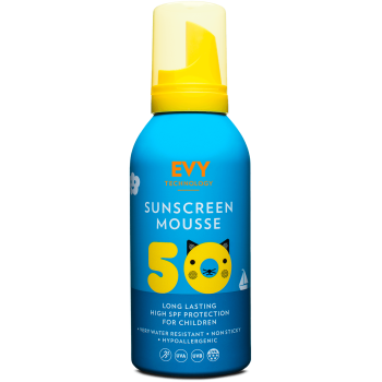 Солнцезащитный мусс для малышей и детей EVY Technology Sunscreen Mousse Kids SPF 50, 150 мл