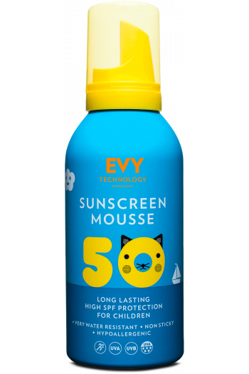 EVY Сонцезахисний мус для дітей та немовлят EVY Technology Sunscreen Mousse Kids SPF 50, 150 мл