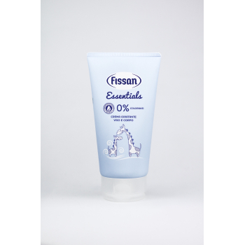 Крем детский для увлажняющий для чувствительной кожи Fissan Essentials Crema Idratante Viso e Corpo  150 мл