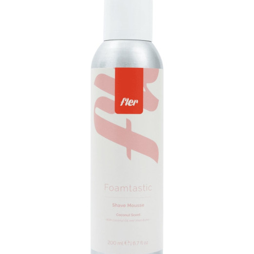 Мусс для бритья с кокосовым маслом Fler Foamtastic Coconut Shave, 200 ml