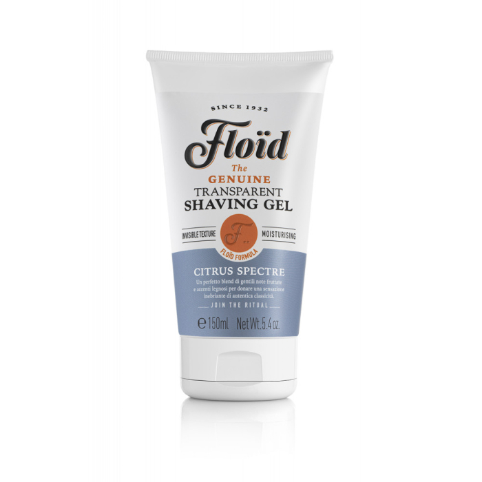 Прозорий гель для гоління Floid Shaving Gel Citrus Spectre 150мл