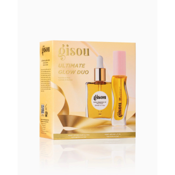 Подарочный набор (масло для волос+масло для губ) GISOU ULTIMATE GLOW DUO - HYDRATE & GLOW