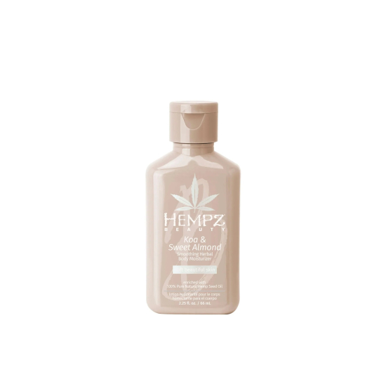 Молочко для тіла HEMPZ Koa & Sweet Almond Smoothing Herbal Body Moisturizer 66 мл