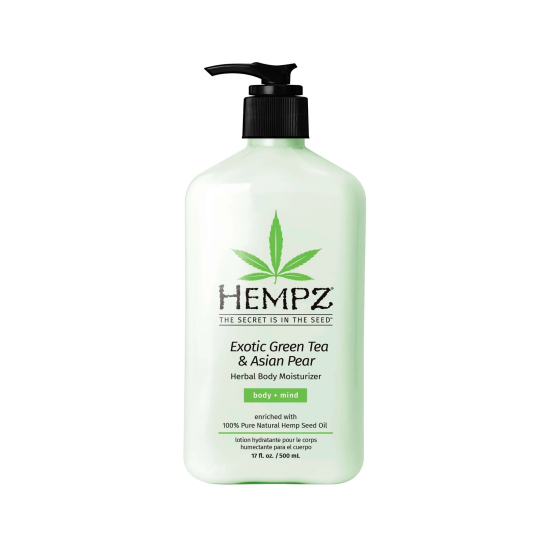 Молочко для тіла Зелений чай та азійська груша HEMPZ Exotic Green Tea & Asian Pear Herbal 500мл