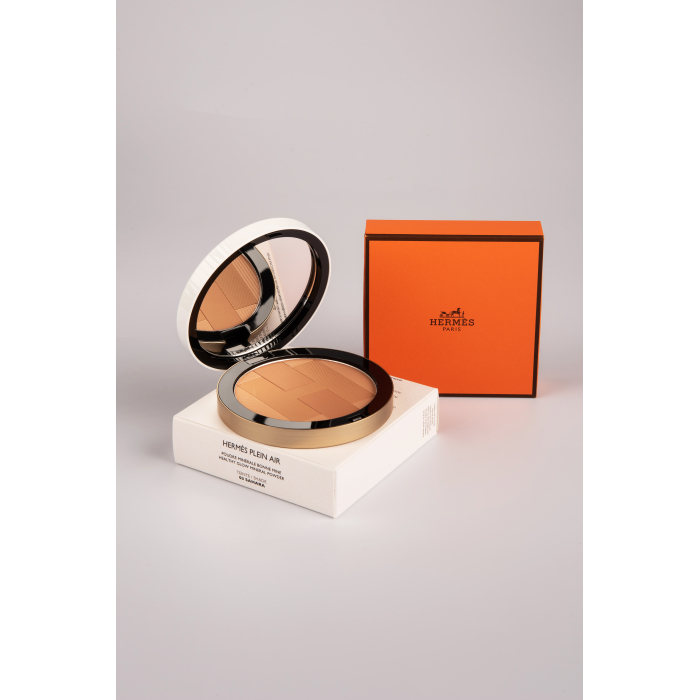 Hermès Мінеральна пудра Trio healthy glow mineral powder, 02 Atlas