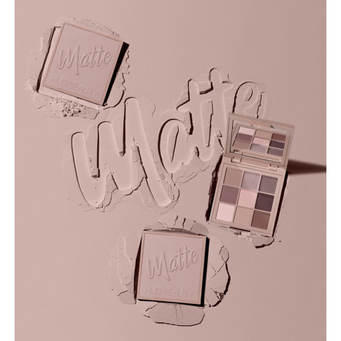 Huda Beauty Matte Obsessions Eyeshadow Palette Палетка теней Cool Matte