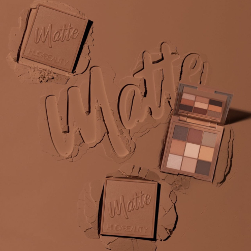 Палітра тіней Huda Beauty Matte Obsessions Eyeshadow Palette Warm Matte