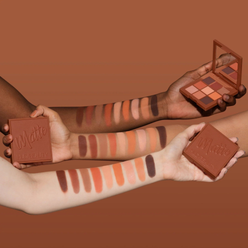 Палітра тіней Huda Beauty Matte Obsessions Eyeshadow Palette Warm Matte