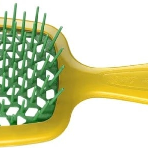 Щітка міні JANEKE SUPERBRUSH SMALL у відтінку: Жовтий з зеленим