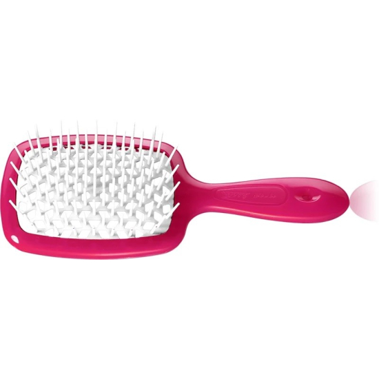  Щітка JANEKE SUPERBRUSH у відтінку: Малиновий з білим
