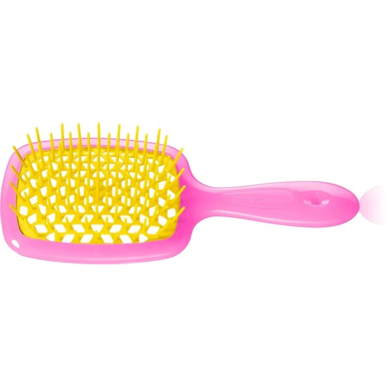 Щітка міні JANEKE SUPERBRUSH SMALL у відтінку: Рожевий з жовтим