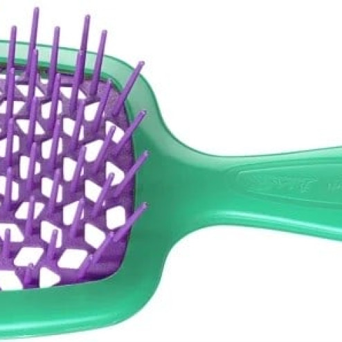 Щітка міні JANEKE SUPERBRUSH SMALL у відтінку: Зелена з Фуксією