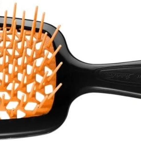Щітка JANEKE SUPERBRUSH у відтінку: Чорний з помаранчевим