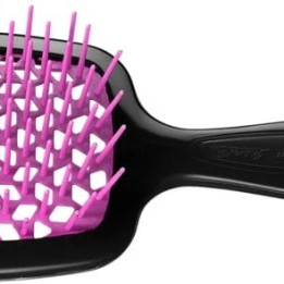 Щітка міні JANEKE SUPERBRUSH SMALL у відтінку: Чорний з фуксією