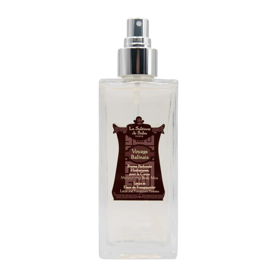 Спрей для тіла LA SULTANE DE SABA Moisturizing Mist Lotus and Frangipani Flower Fragrance 200ml