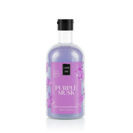 Гель для душу з ароматом квітки мускуса Lavish Care SHOWER GEL - PURPLE MUSK 500мл																						
