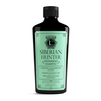Шампунь для ежедневного использования Levish Care SIBERIAN HUNTER Peppermint Shampoo 300 мл