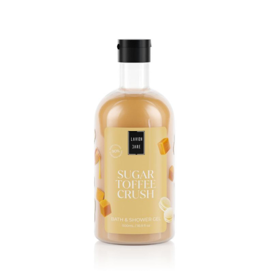 Гель для душу з ароматом вершкової карамелі Lavish Care SHOWER GEL - SUGAR TOFFEE CRUSH 500мл