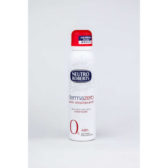 NEUTRO ROBERTS ДЕЗОДОРАНТ ДЛЯ ТІЛА СПРЕЙ DEO SPRAY 150ml DERMAZERO