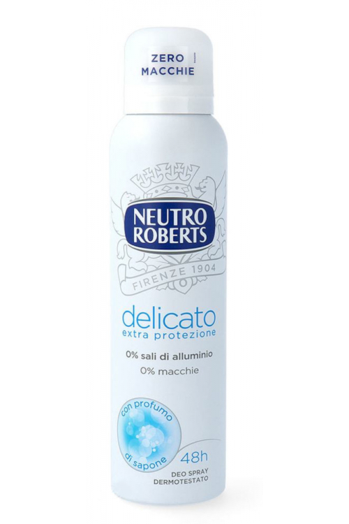 Дезодорант-антиперспірант для чутливої шкіри Neutro Roberts Deo Spray Delicato 150мл
