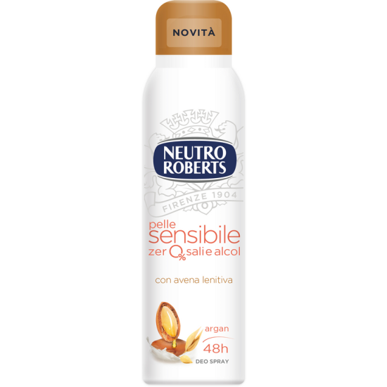 NEUTRO ROBERTS ДЕЗОДОРАНТ ДЛЯ ТІЛА СПРЕЙ DEO SPRAY 150ml P/SENS.ARGAN