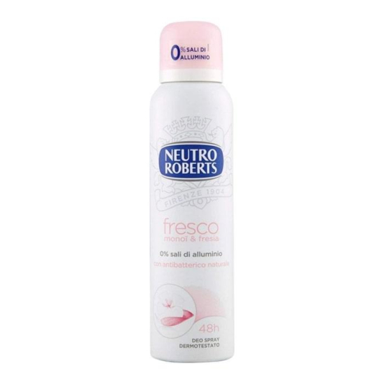 NEUTRO ROBERTS ДЕЗОДОРАНТ ДЛЯ ТІЛА СПРЕЙ DEO SPRAY 150ml BIO FRESH